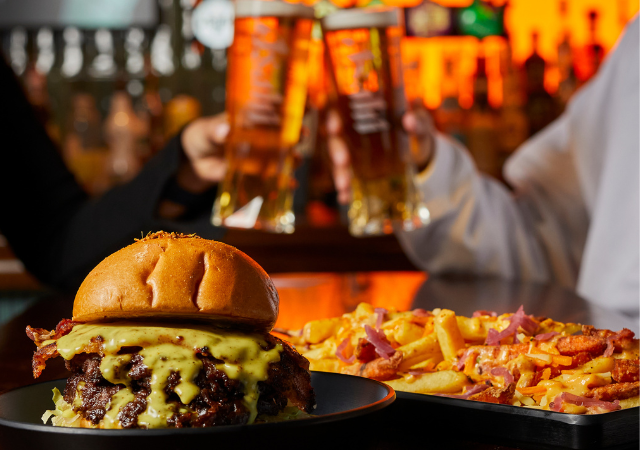 Burger & Loaded Fries