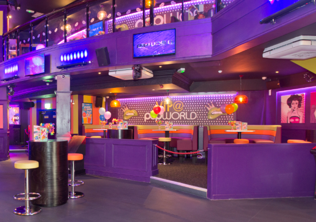 Main Bar at Popworld Milton Keynes
