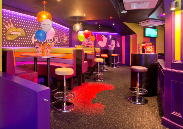 Booth Seating at Popworld Milton Keynes