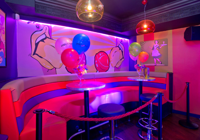Booth Seating at Popworld Milton Keynes