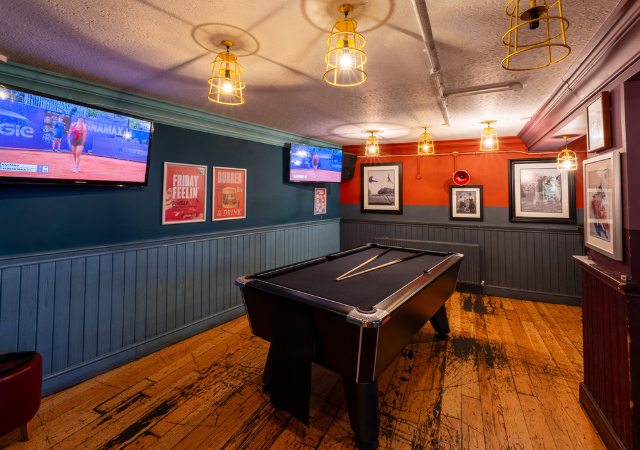 Private Hire space at Southend on Sea - pool tables
