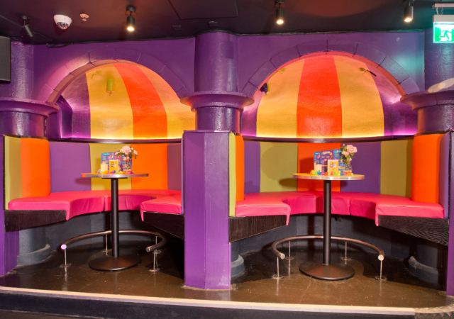 Booth Seating at Popworld Watling Street