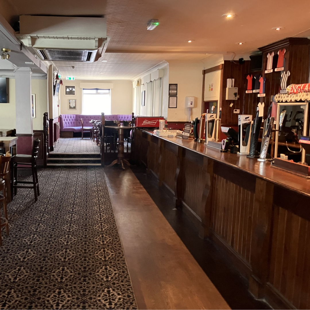 Bar area in function room at Castle Hotel Blackpool