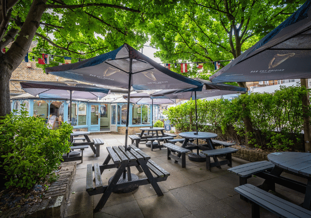Photo of beer garden at Swan West Wickham