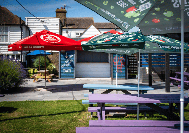 Photo of beer garden at Lobster Smack Canvey Island Photo of beer garden at Lobster Smack Canvey Island