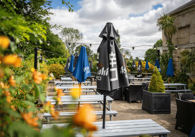 Photo of beer garden at Danson Stables Bexleyheath