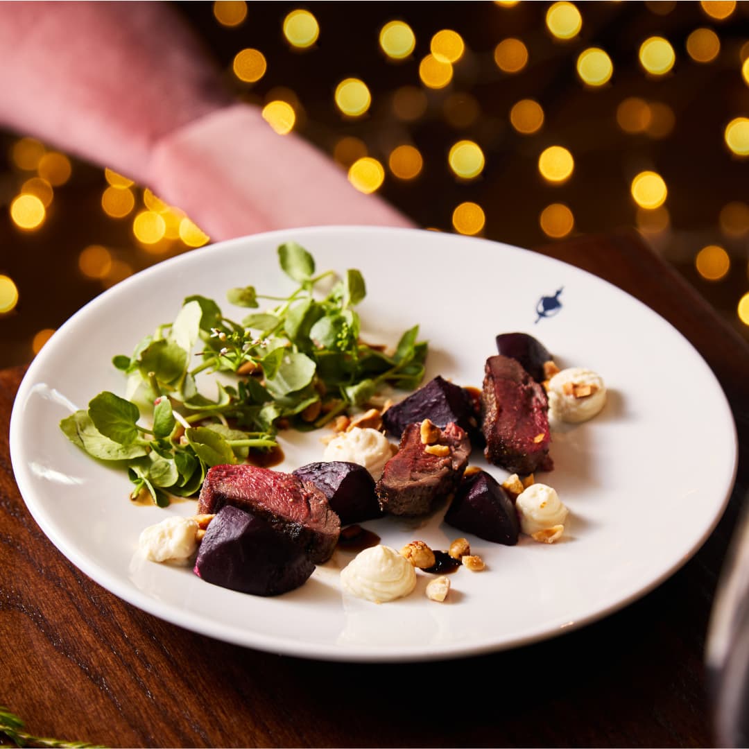 Steak and Beetroot Salad