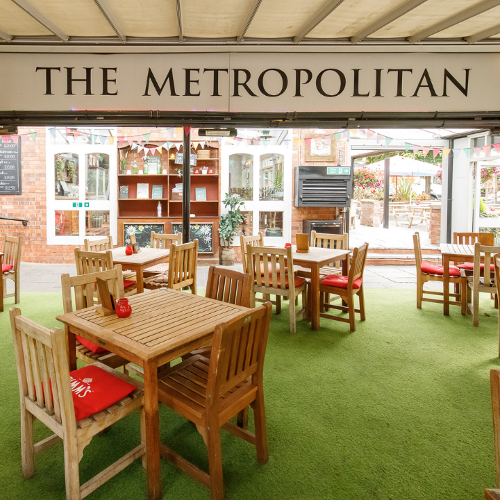 Beer Garden at Metropolitan West Didsbury Beer Garden at Metropolitan West Didsbury