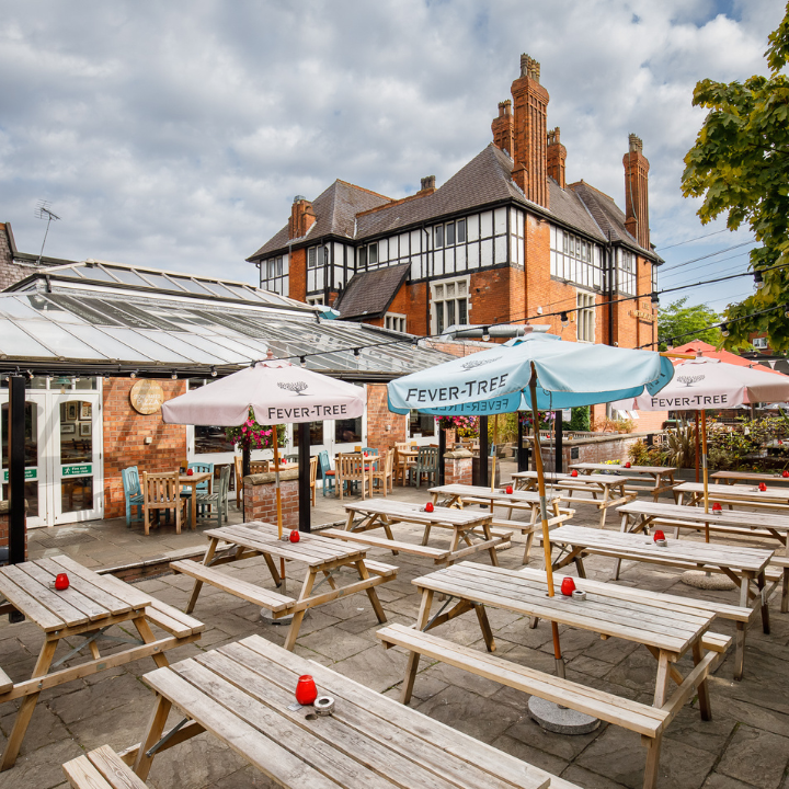 Beer Garden at Metropolitan West Didsbury Beer Garden at Metropolitan West Didsbury