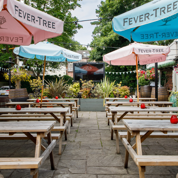 Beer Garden at Metropolitan West Didsbury Beer Garden at Metropolitan West Didsbury