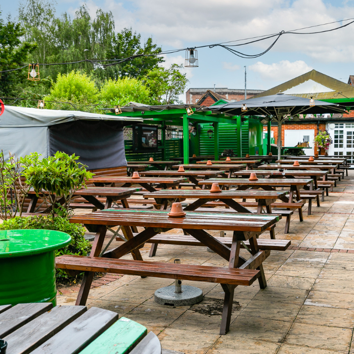 Beer Garden at Coach & Horses Ickenham Beer Garden at Coach & Horses Ickenham