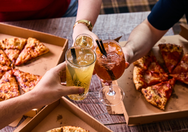 Bottomless pizza at The Castle Grounds Coventry