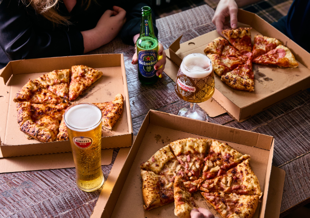 Bottomless pizza at The Castle Grounds Coventry