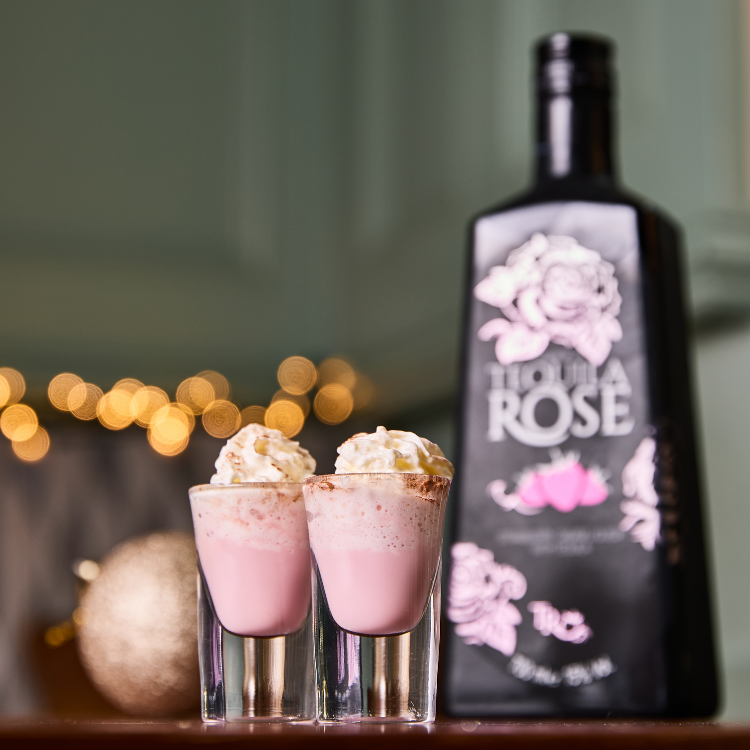 Tequila rose shots