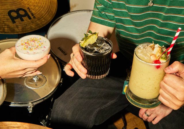 Selection of Rita's cocktails