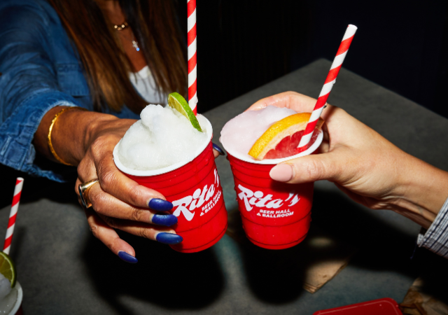 Rita's slushies