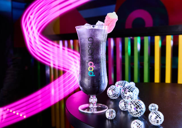 Purple Rain Cocktail at Popworld Preston Purple Rain Cocktail at Popworld Preston