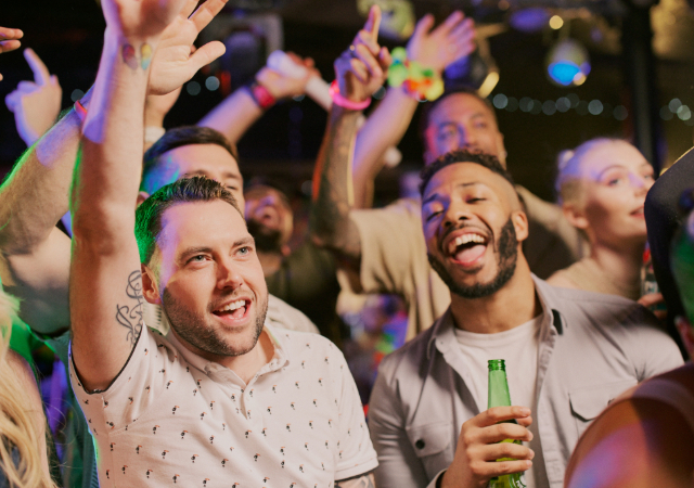 People dancing at Popworld & Zinc Weston Super Mare