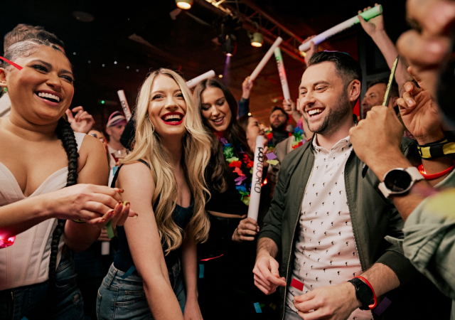People dancing at Popworld & Zinc Weston Super Mare