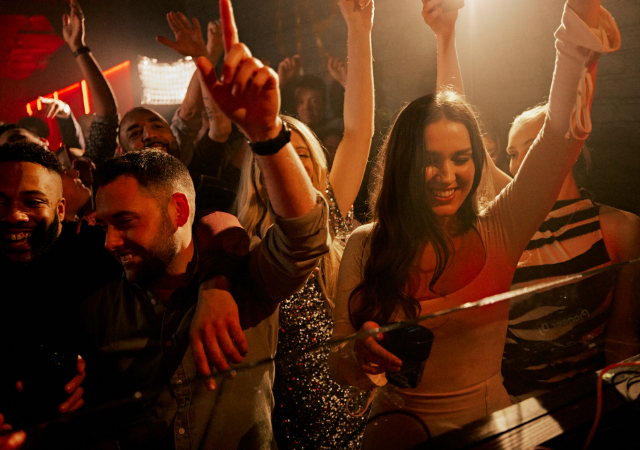 People dancing at Popworld & Zinc Weston Super Mare