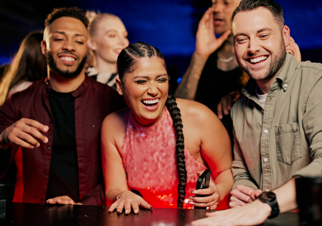 People dancing at Popworld & Zinc Weston Super Mare