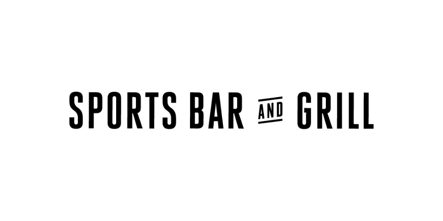 Sports Bar and Grill Logo