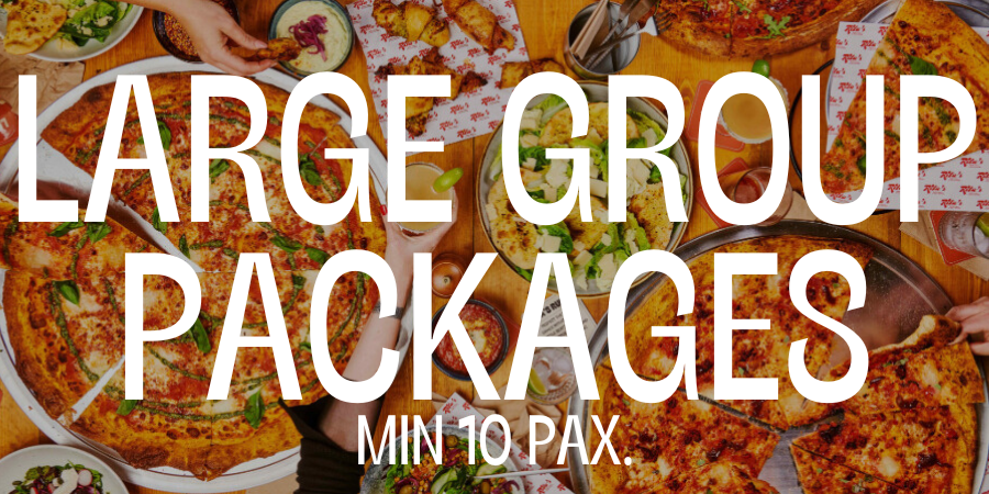 Large Group Packages at Rita's Leeds