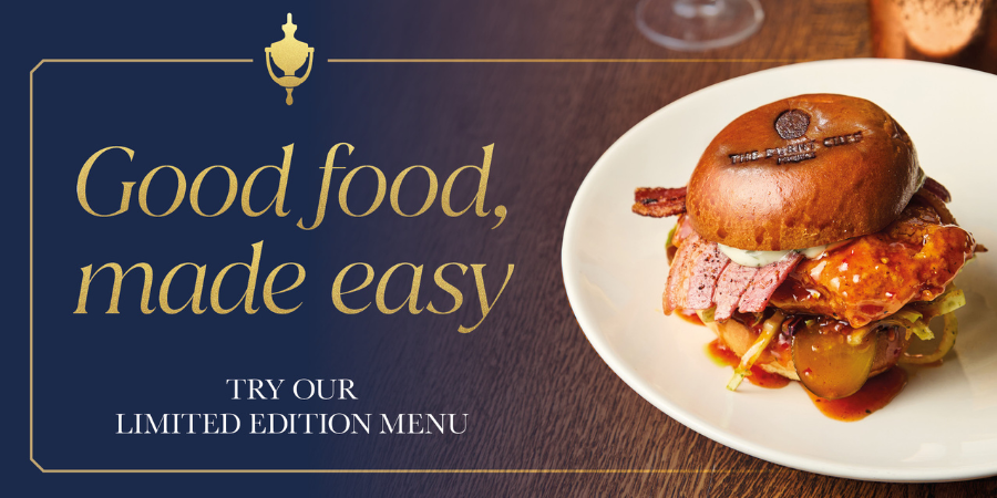 Limited Edition Menu at The Chapter Collection