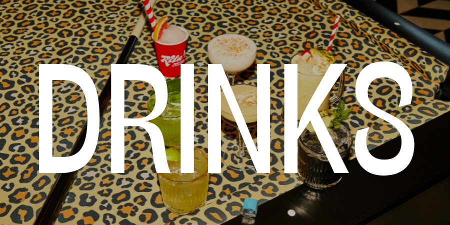 Rita's Drinks Menu