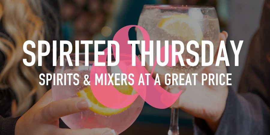 Spirited Thursdays at Slug & Lettuce