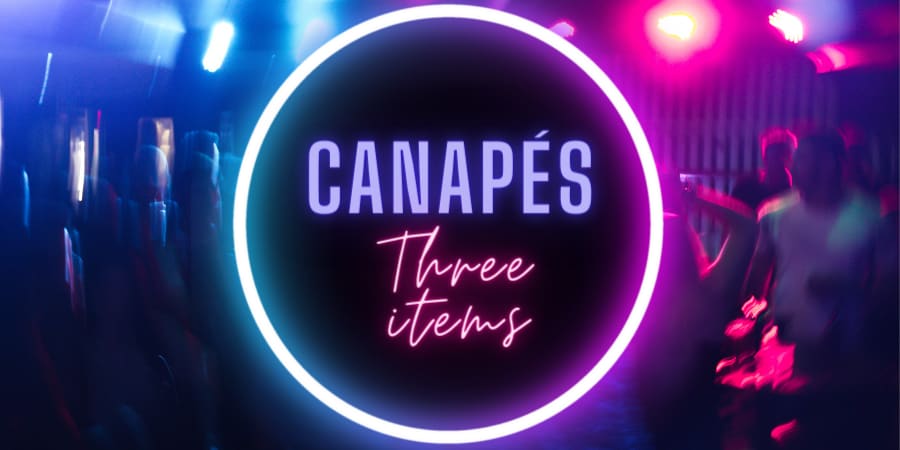 Landmarks - Canapes - 3 items