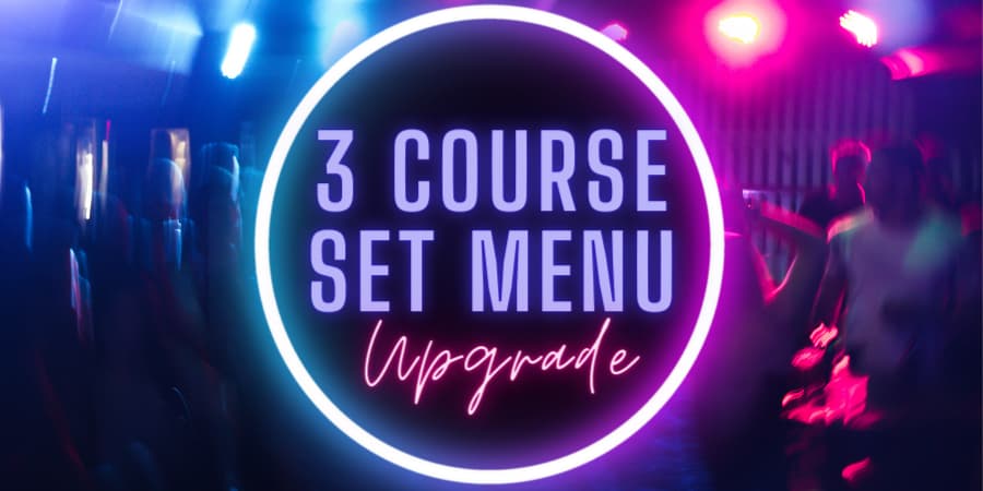 Landmarks - 3 Course Set Menu Upgrade