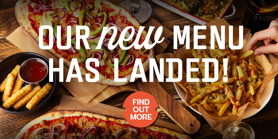 Our new menu has landed