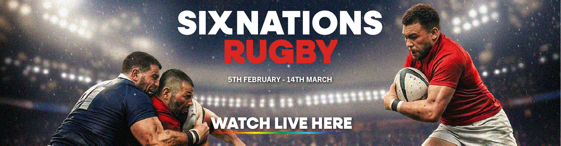 Six Nations rugby live at Comptons London