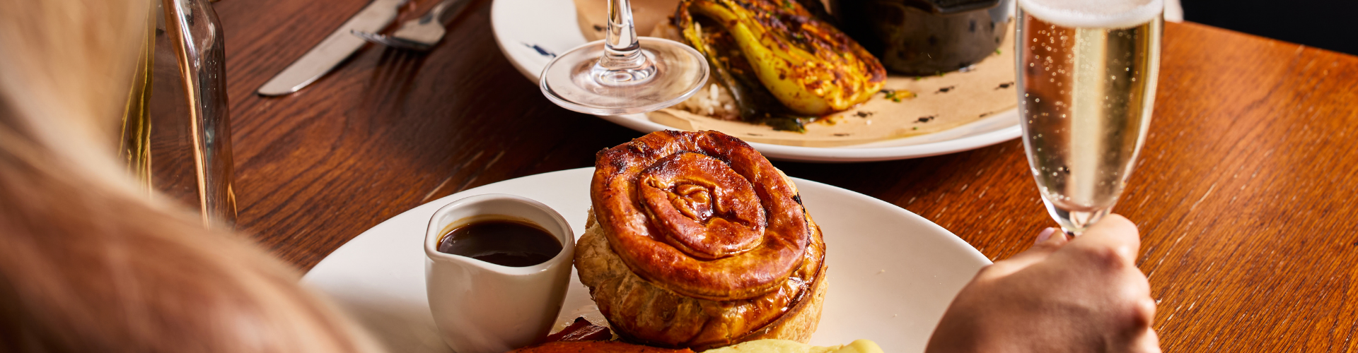 Classic pub food at Lillie Langtry Fulham
