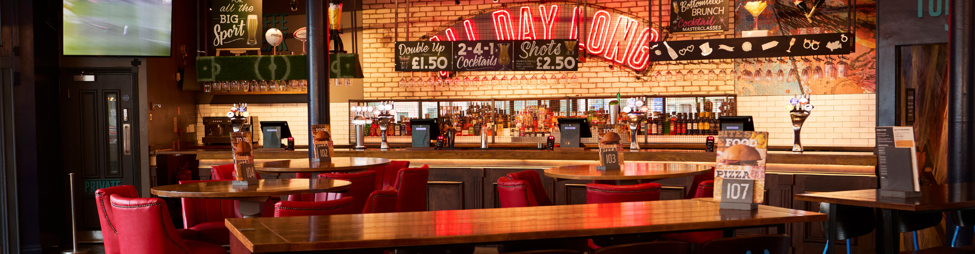 Private Hire At Yates Doncaster
