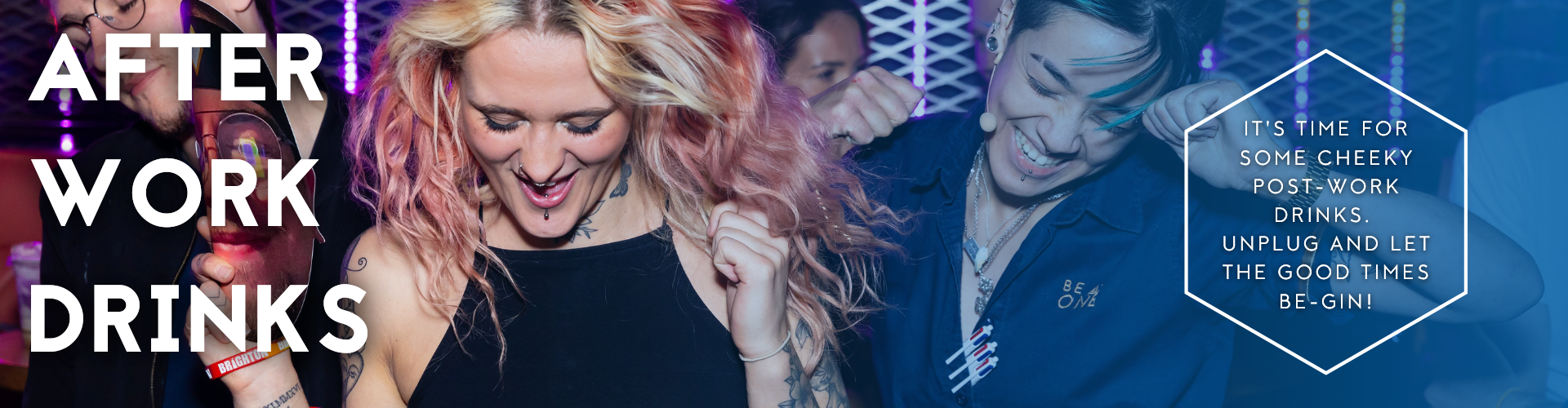 After work drinks at Be At One Greek Street Leeds