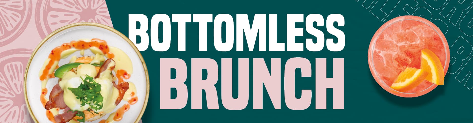 Bottomless Brunch with cocktails
