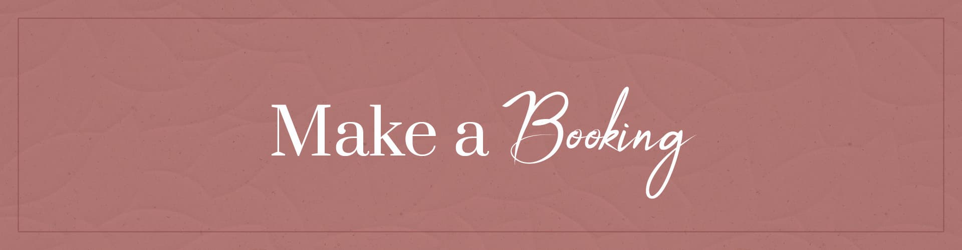 Make a Booking