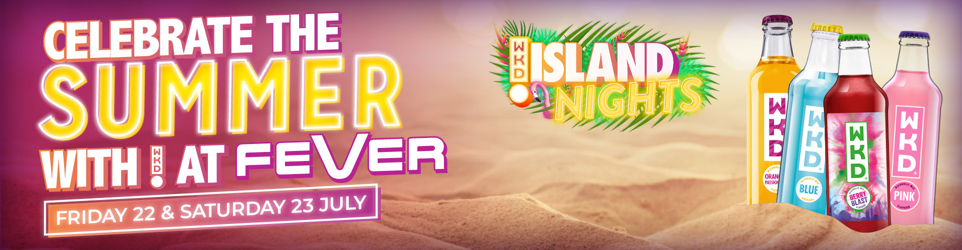 Celebrate the summer at Fever Gloucester with WKD