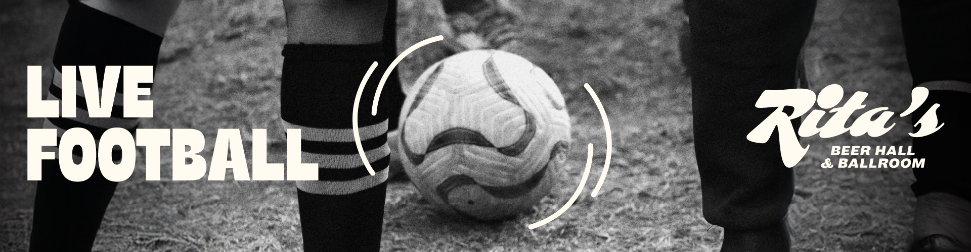 Live football at Rita's Leeds