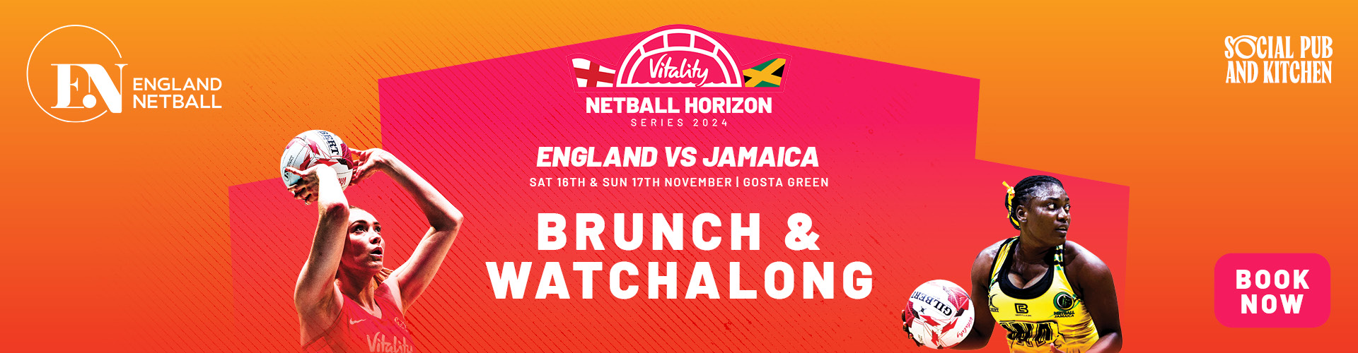 Watch English Netball at Gosta Green Birmingham