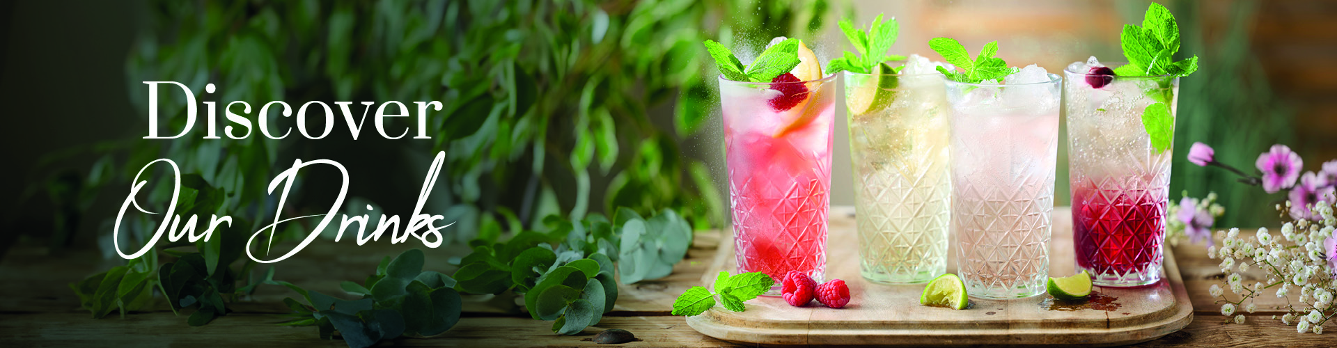 Discover our drinks