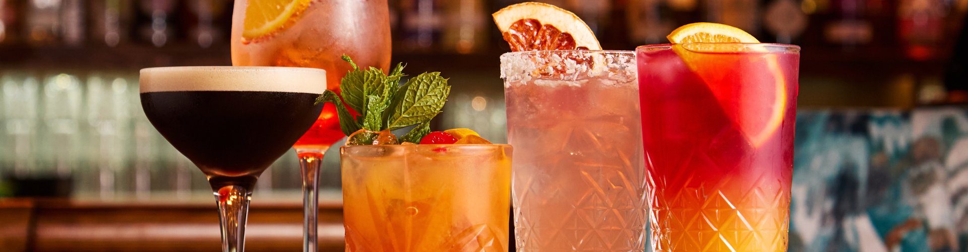 Cocktails at Social Pub & Kitchen