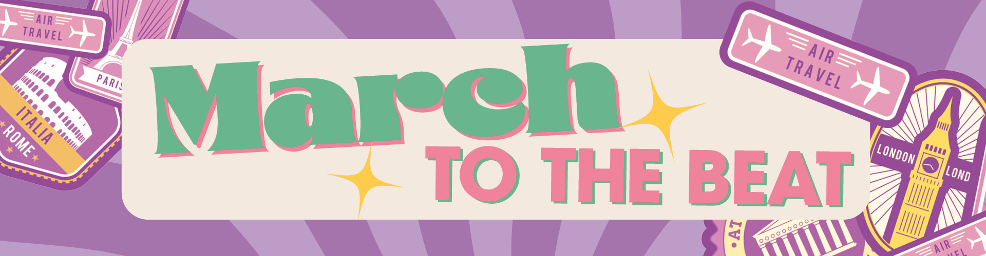 March to the Beat this March at Reflex Birmingham