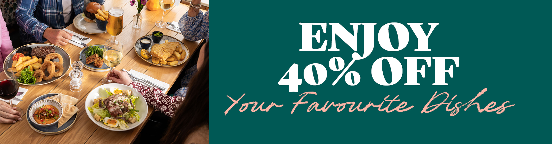 40% off food in January at Ferry Boat Inn Tottenham