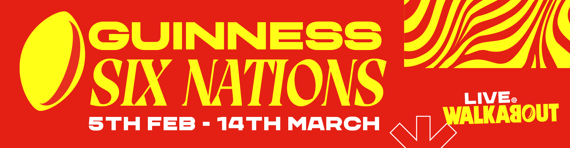 Rugby Six Nations Live at Walkabout Cardiff