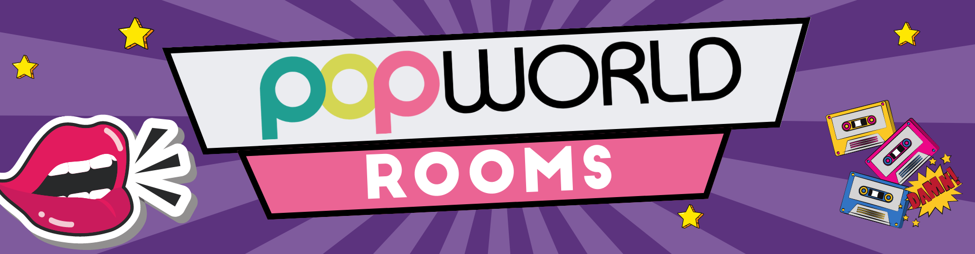 Popworld Rooms