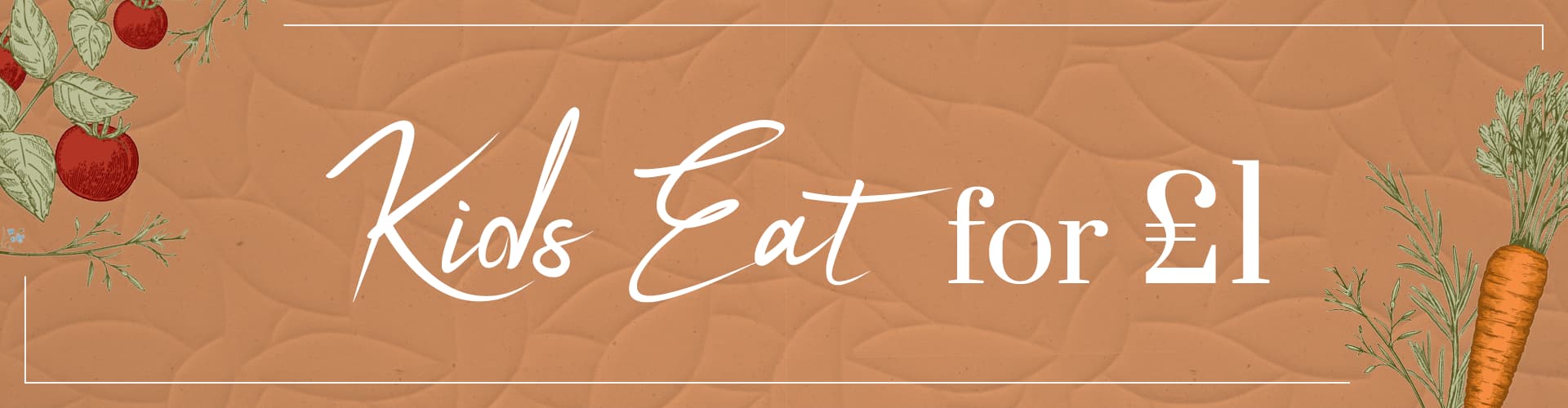 Kids Eat for £1 | Summer Holidays at Farmhouse New Waltham