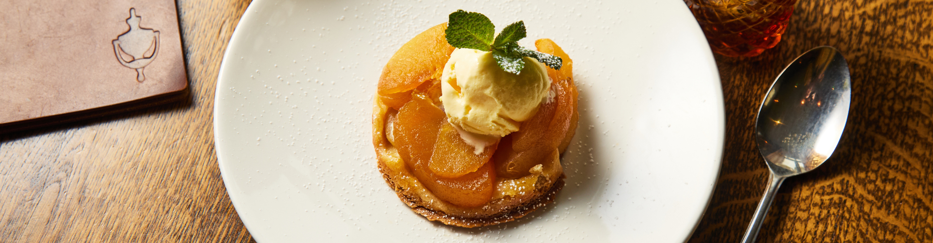 Apple Tart Tatin at Rocket Canary Wharf